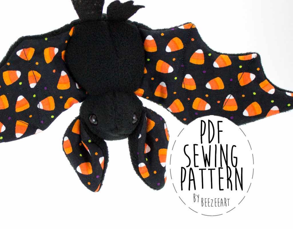 Bat Sewing Pattern Now Available by BeeZee-Art on DeviantArt