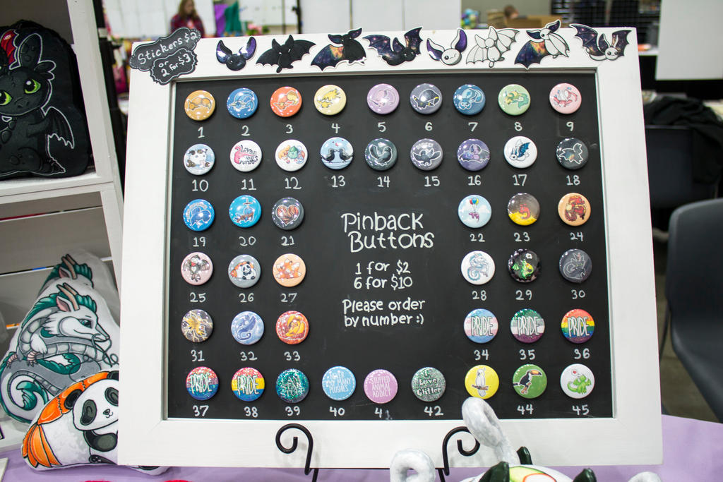 Pinback Button Display by BeeZee-Art on DeviantArt