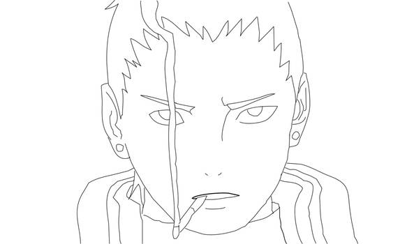 Shikamaru LineArt