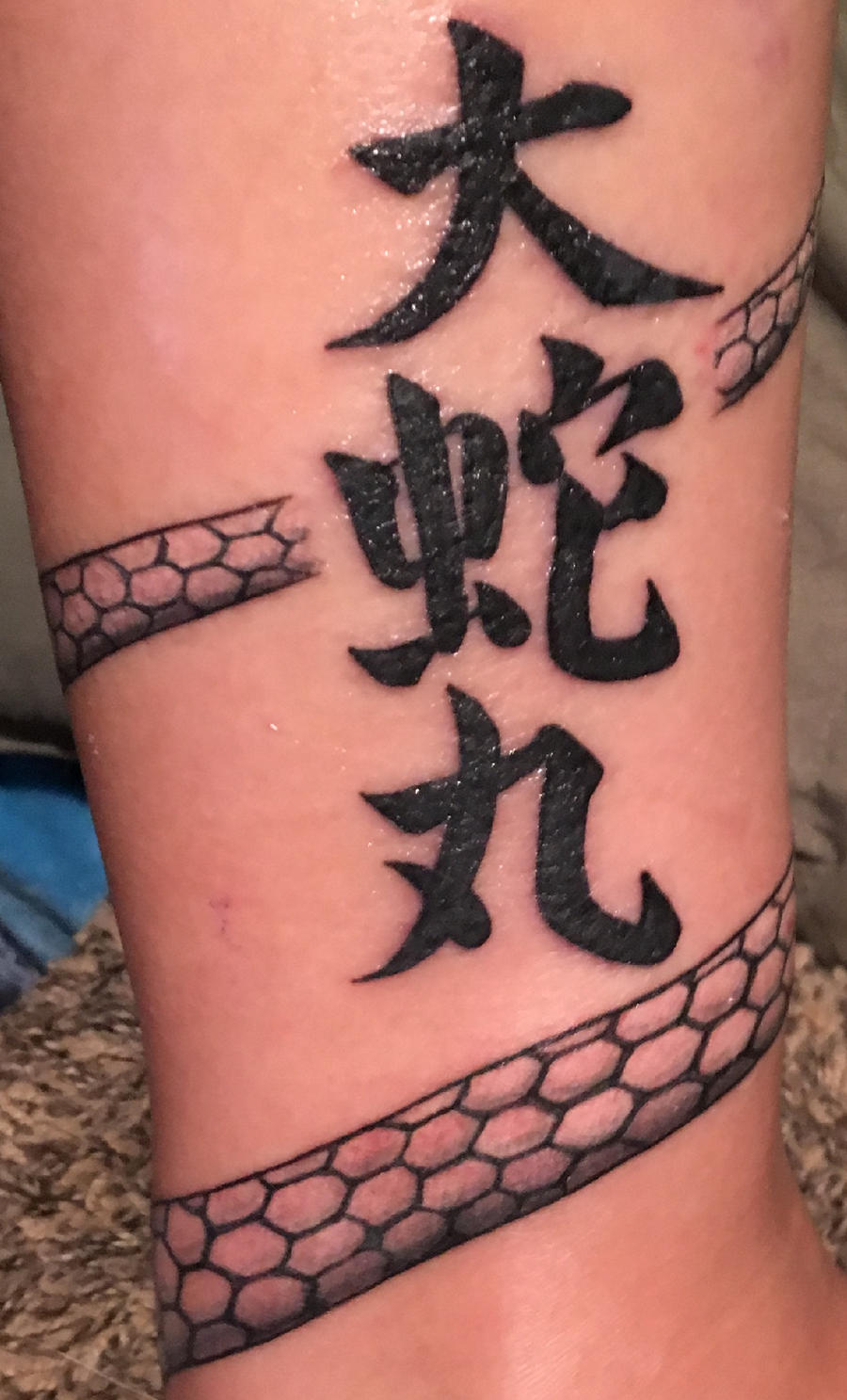 Orochimaru Snake Tattoo 1 by RochiXXX on DeviantArt