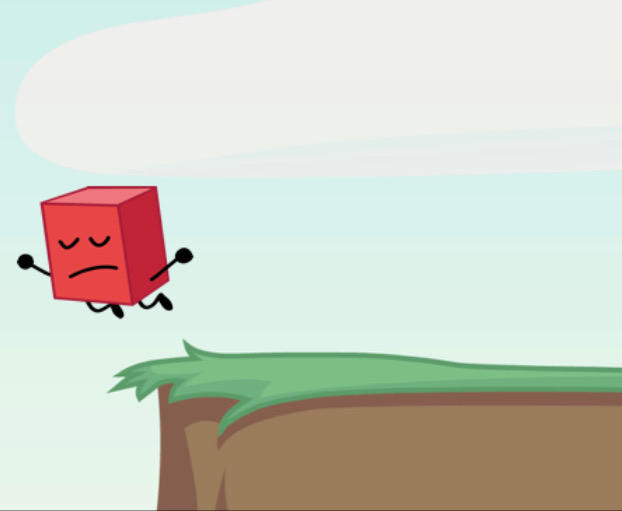 Bfdi characters falling off a cliff 3/48 by bfdfan on DeviantArt