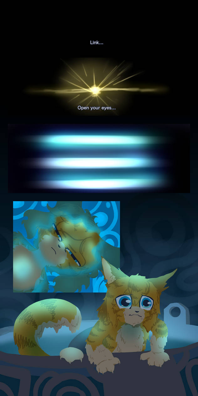 Catboy Link AU - Link wakes the heck up by Ranboo0fPomPoms on DeviantArt