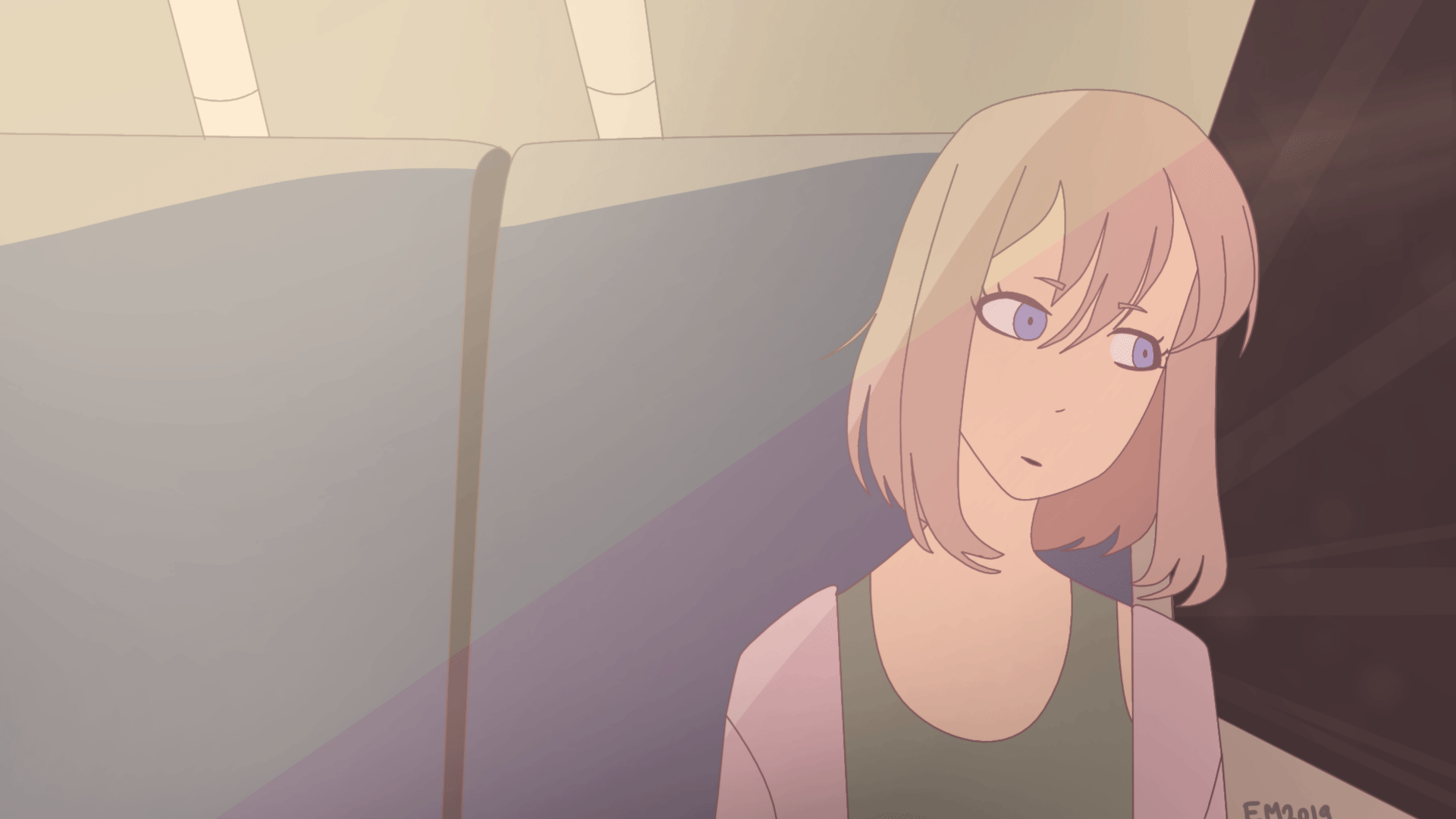 late night train ride (gif) by futabaisdeadinside on DeviantArt late night train ride (gif) by futabaisdeadinside on DeviantArt