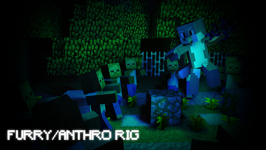 Furry/Anthro Rig by FLDude64 on DeviantArt