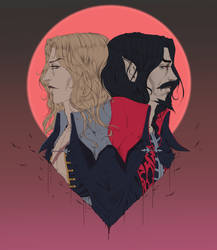 Castlevania - Alucard and Dracula