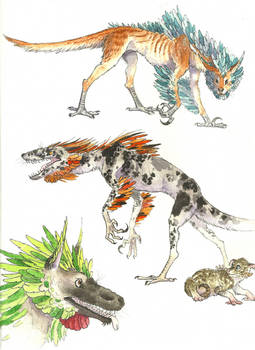 Dog Development Raptor Lady-Limule - Hobbyist, Traditional Artist | DeviantArt