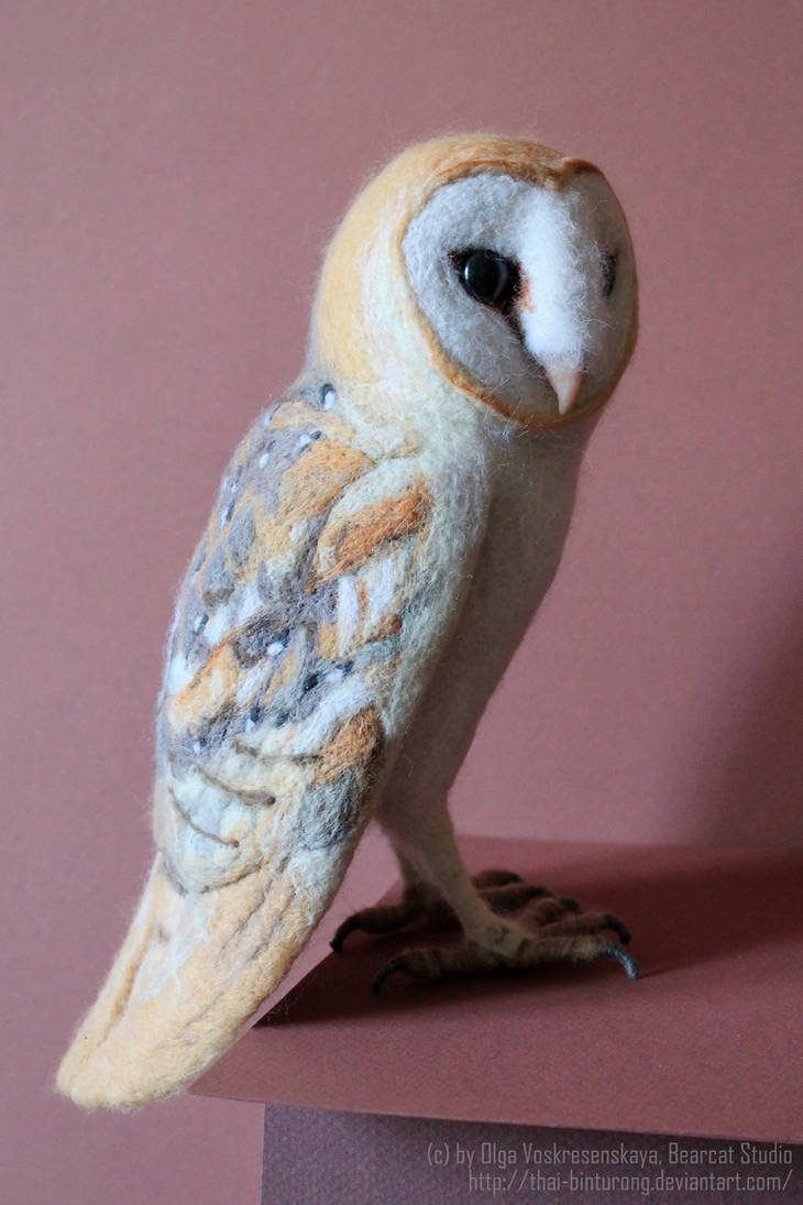 Barn Owl sculpture