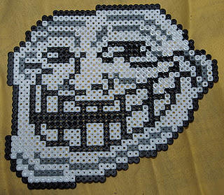 Trollface  - Perler or Hama