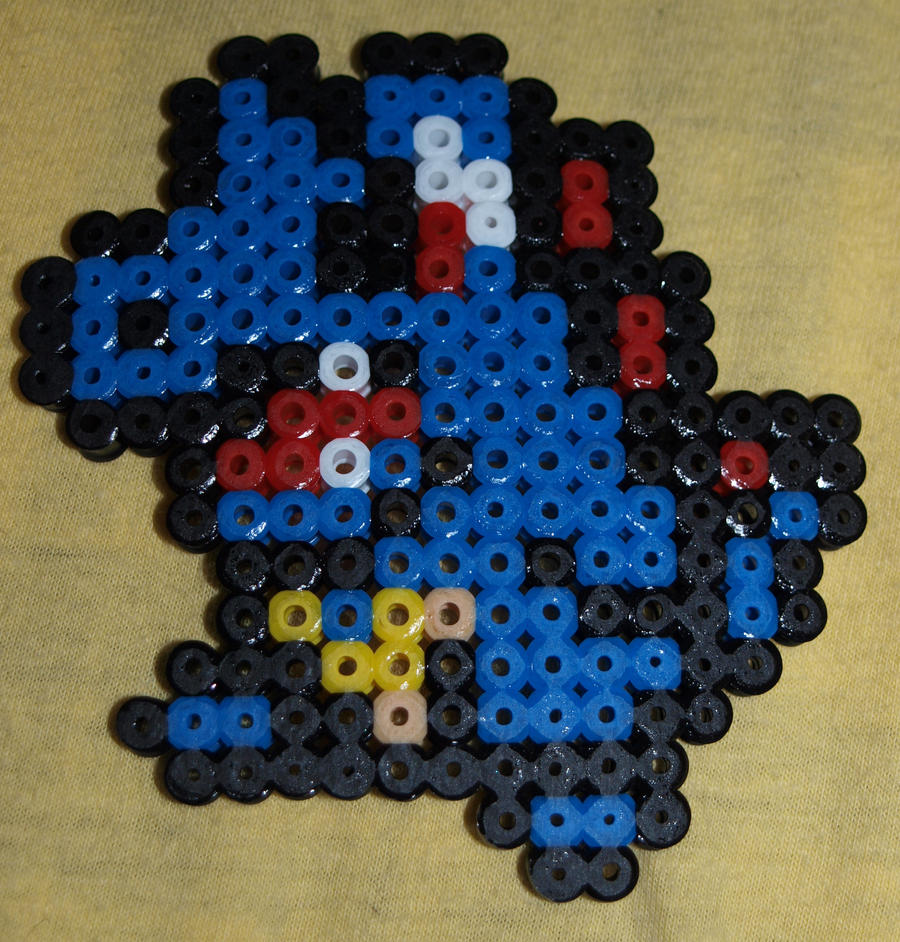 Totodile - Perler or Hama