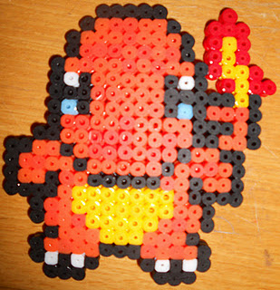 Charmander no2 - Perler or Hama