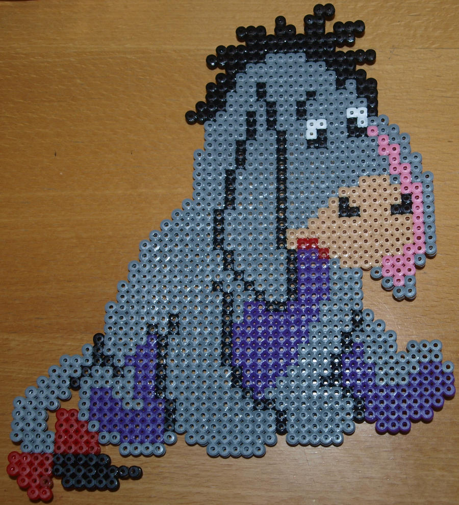 Eeyore - Perler or Hama