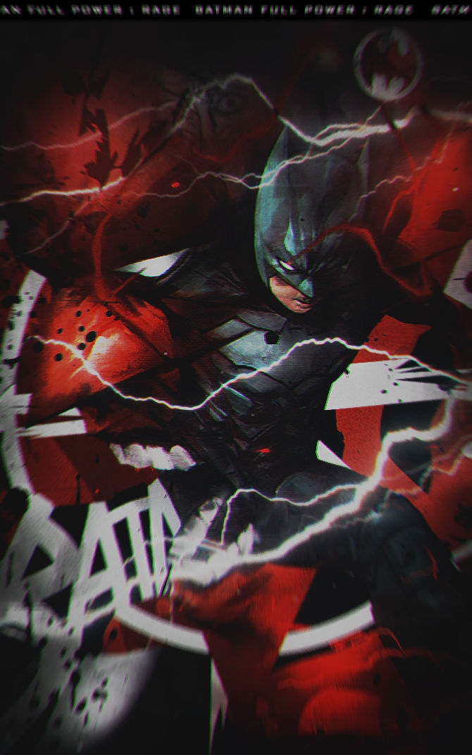 BATMAN : RAGE by MATORAGRAPH on DeviantArt