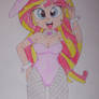 Sunset Shimmer Bunny Girl