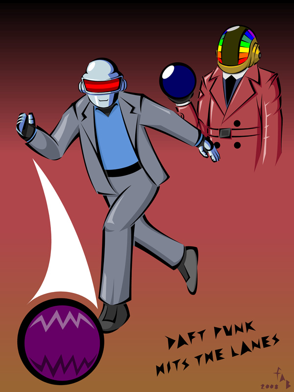 Daft Punk Hits the Lanes