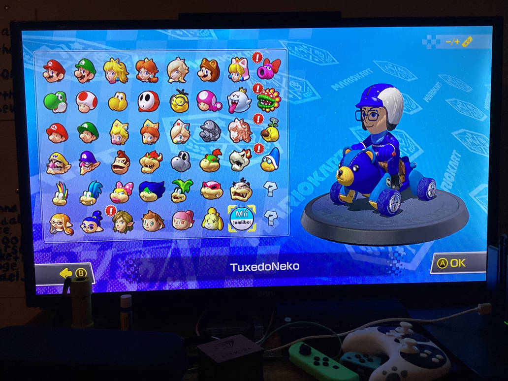 My Mario Kart 8 Deluxe Character by TuxedoNeko on DeviantArt