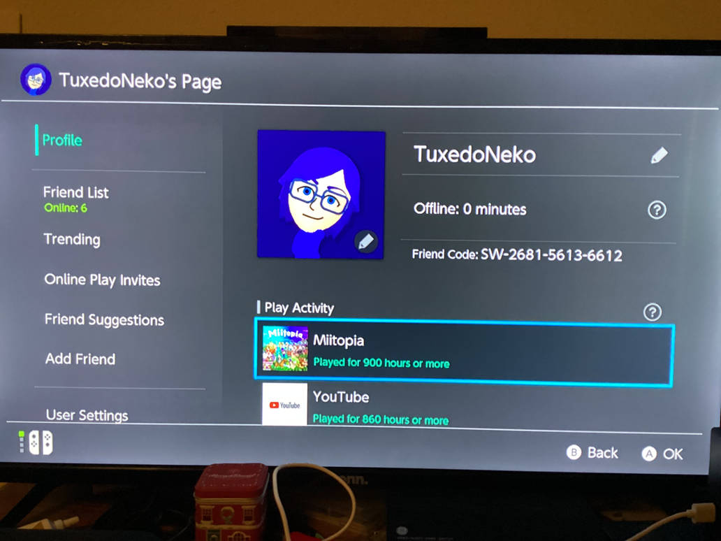 My Nintendo Switch Friend Code by TuxedoNeko on DeviantArt