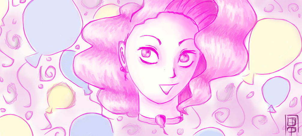 Drawing with dA muro 2# - Pinkie Pie Human