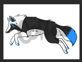 Wolf adoptable with Chibi picture