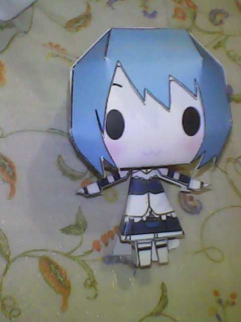 Chibi Sayaka Miki papercraft