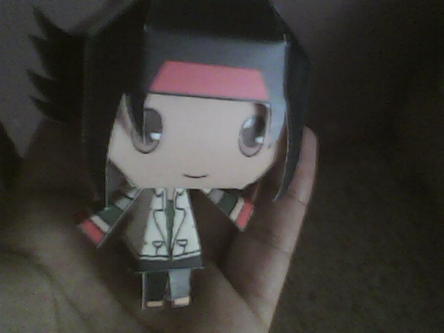 Chibi Domon Kasshu papercraft