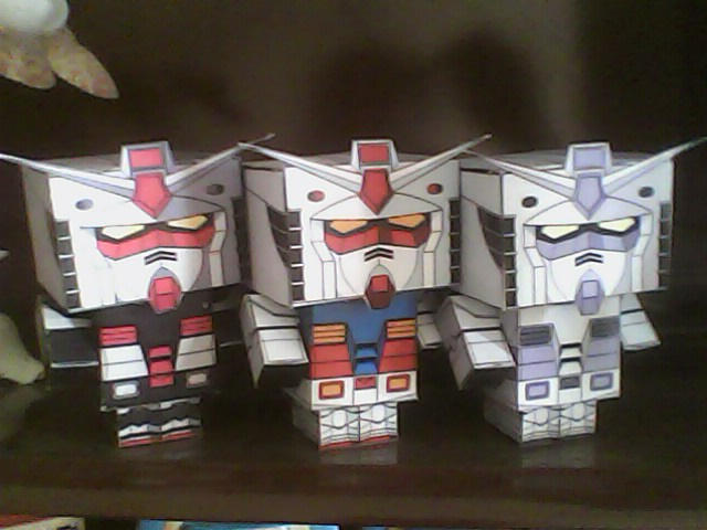 Cubeecraft Roxy RX-78-1, 2 and 3 cubeecraft by daigospencer on DeviantArt