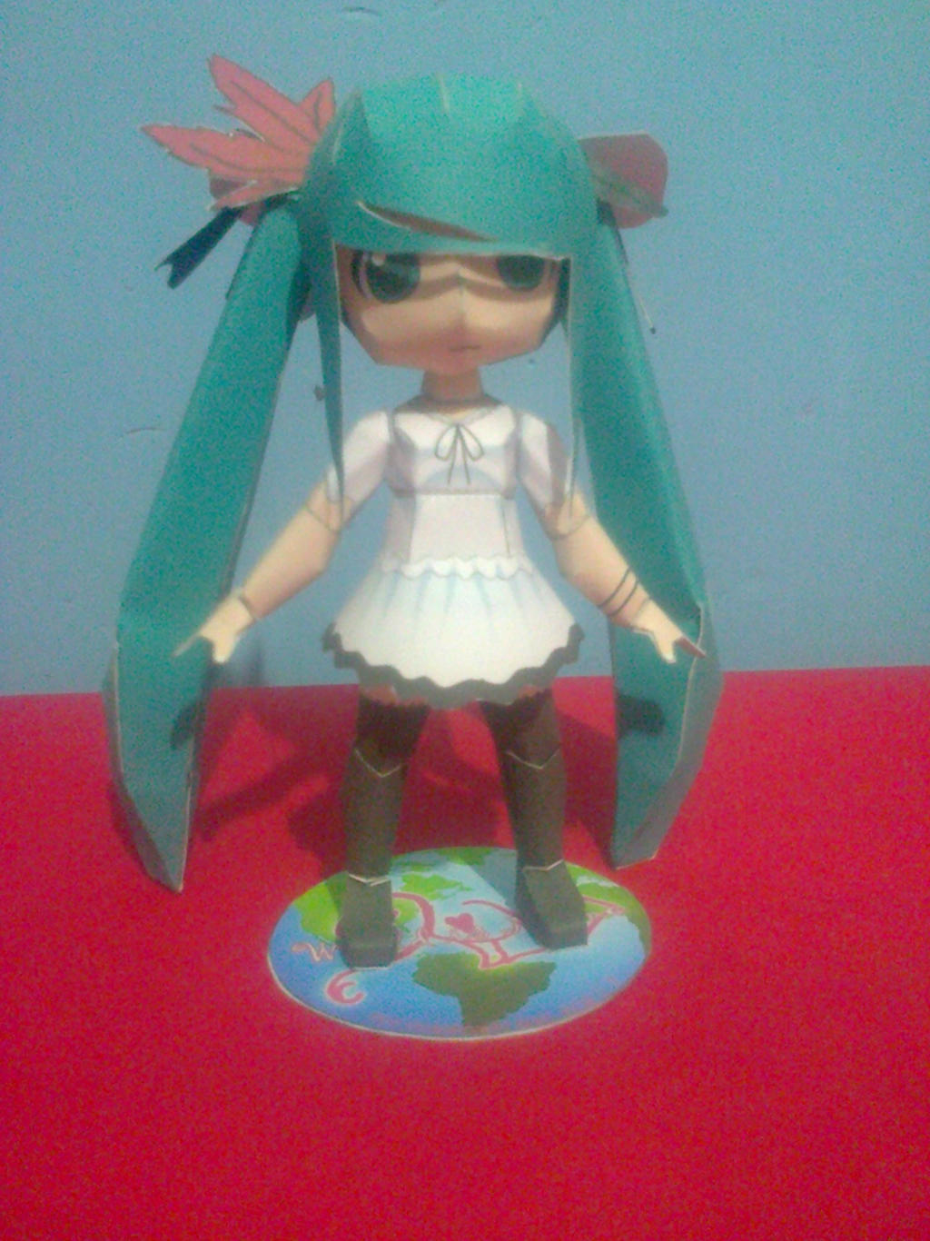 Miku world is mine papercraft