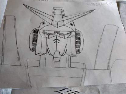 RX-78-2 Gundam drawing