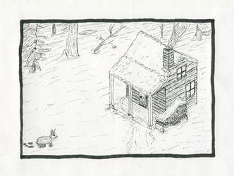 Cabin in the Snow