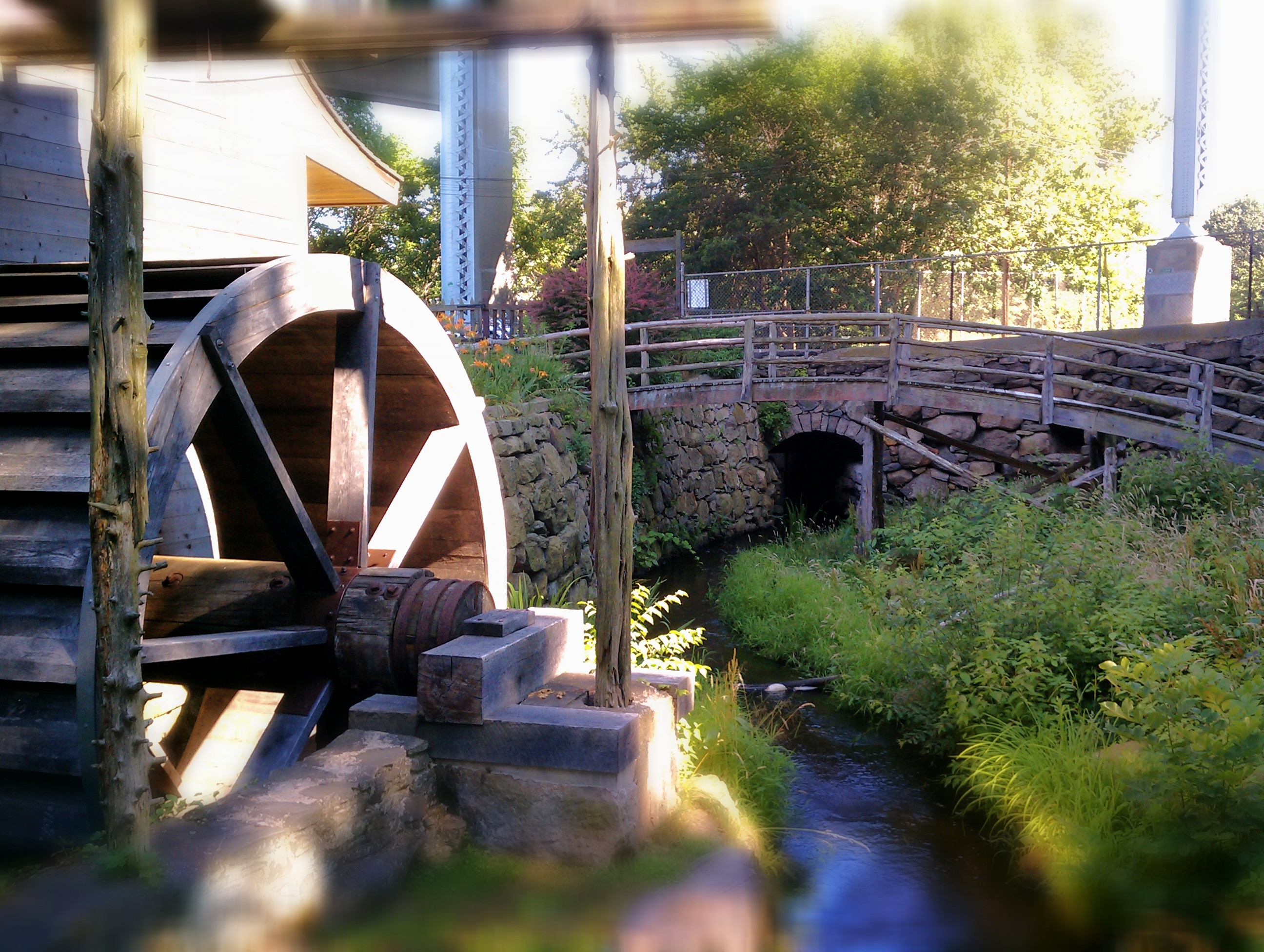 Sawmill wheel circa 1650