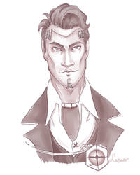 Sketch Handsome Jack