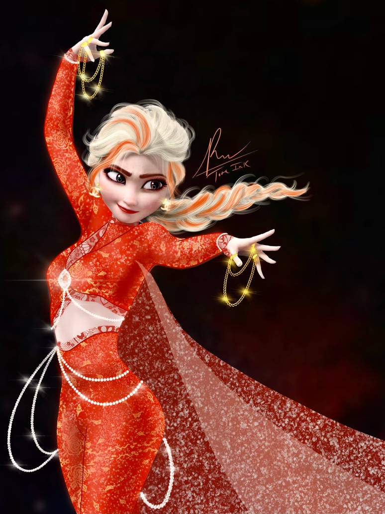 Ruby Elsa Elsa in red by soclose222 on DeviantArt