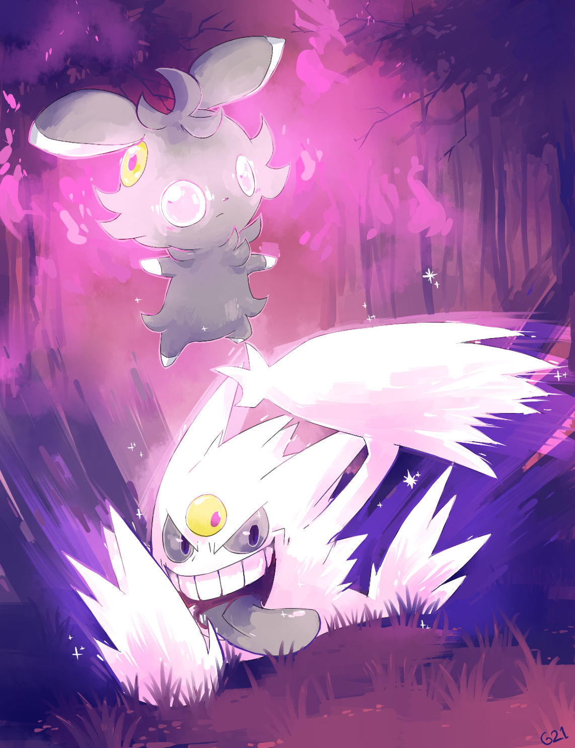 [Day 29] Mega Gengar and Espurr