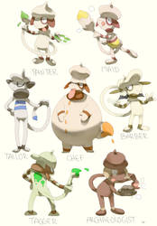 Smeargle variations