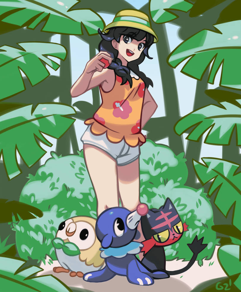 Ultra Sun and Ultra Moon by PinkGermy