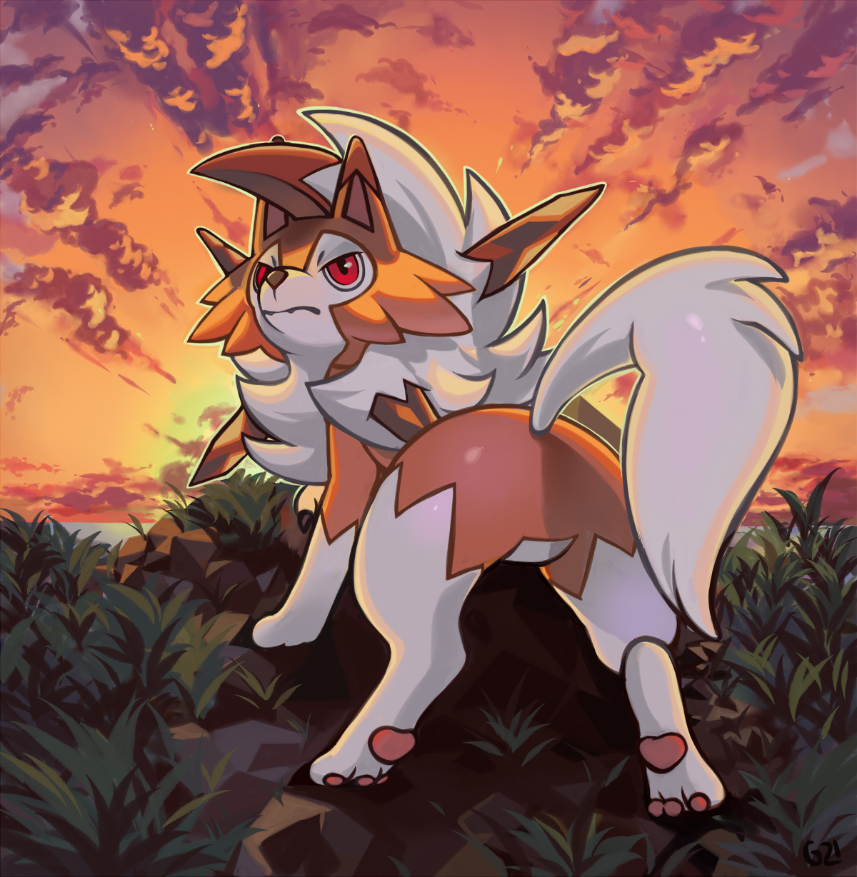 Dusk Lycanroc By PinkGermy On DeviantArt dusk-lycanroc-by-pinkgermy-on-deviantart