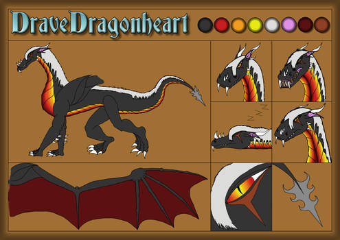 DraveDragonheart Ref WIP