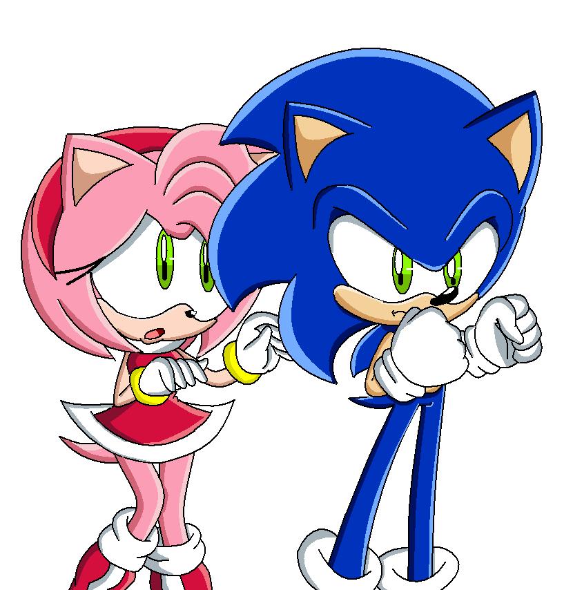 sonamy art by Shira_Hedgie : r/SonicTheHedgehog