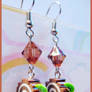 Chocolate Cake Roll Earrings