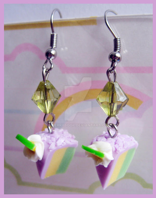 Lemon Cake Earrings