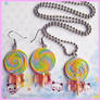 Glitter Lollipop Set