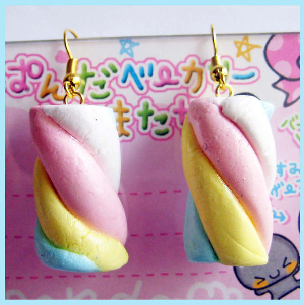 Marshmallows Earrings 2
