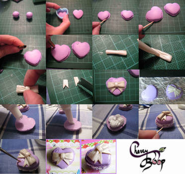 Clay Macaron Heart Tutorial