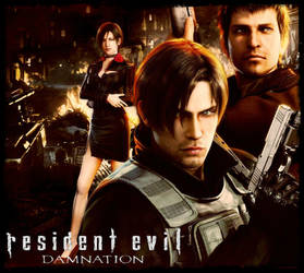 Resident Evil Damnation Cover