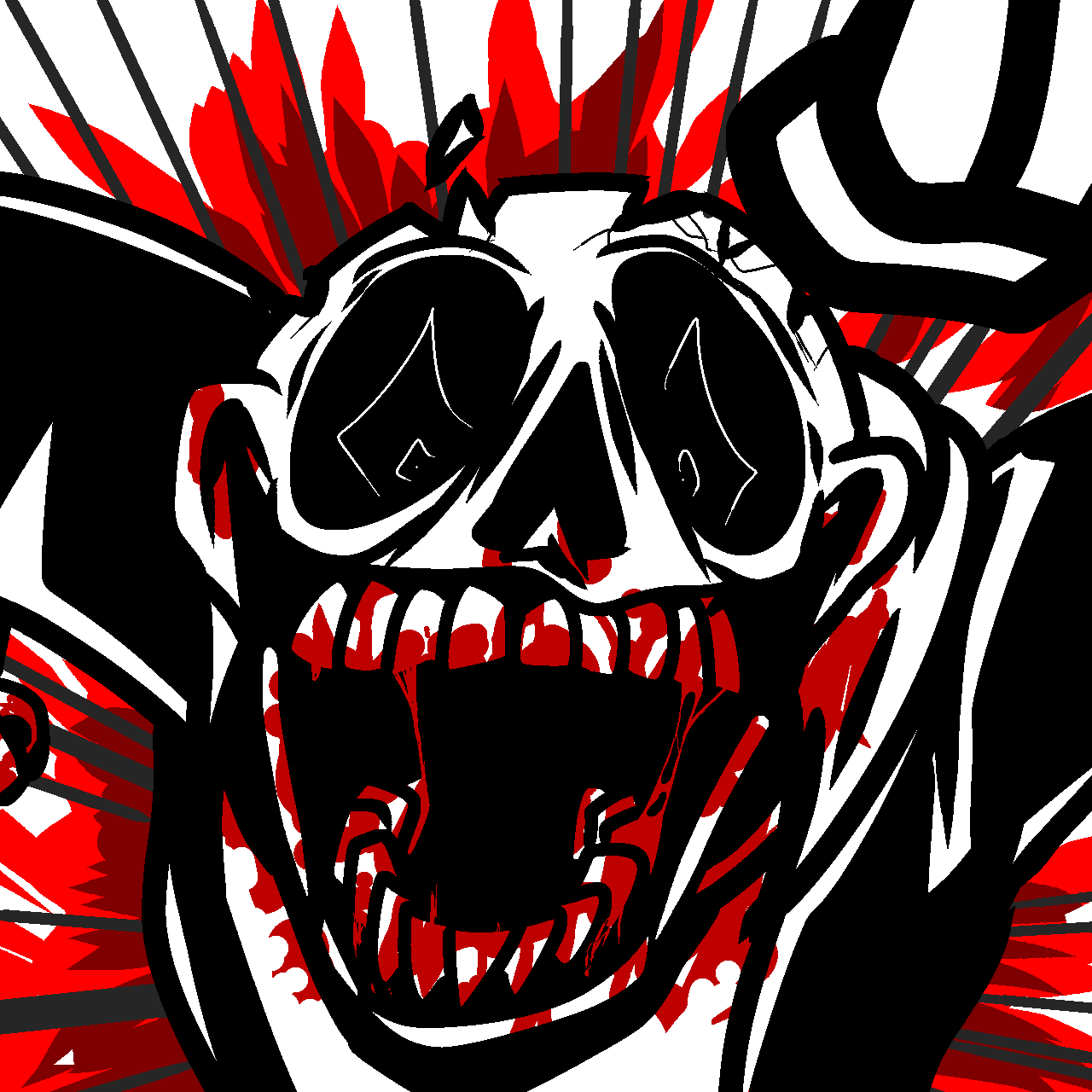 Insanity!Sans by Xeno-831 on DeviantArt