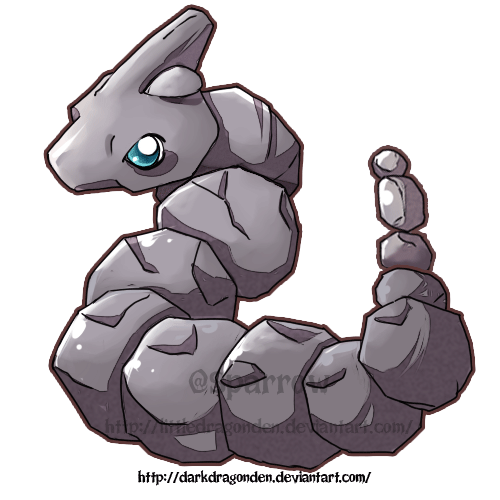 onix (pokemon) drawn by null_suke