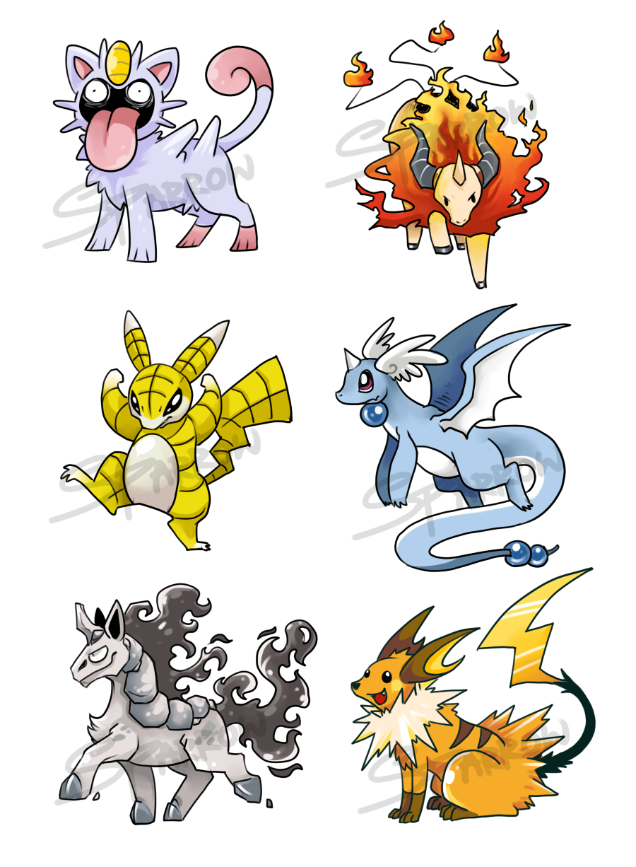 (Close) Auction Pokemon Fusion Set 5 (Close)