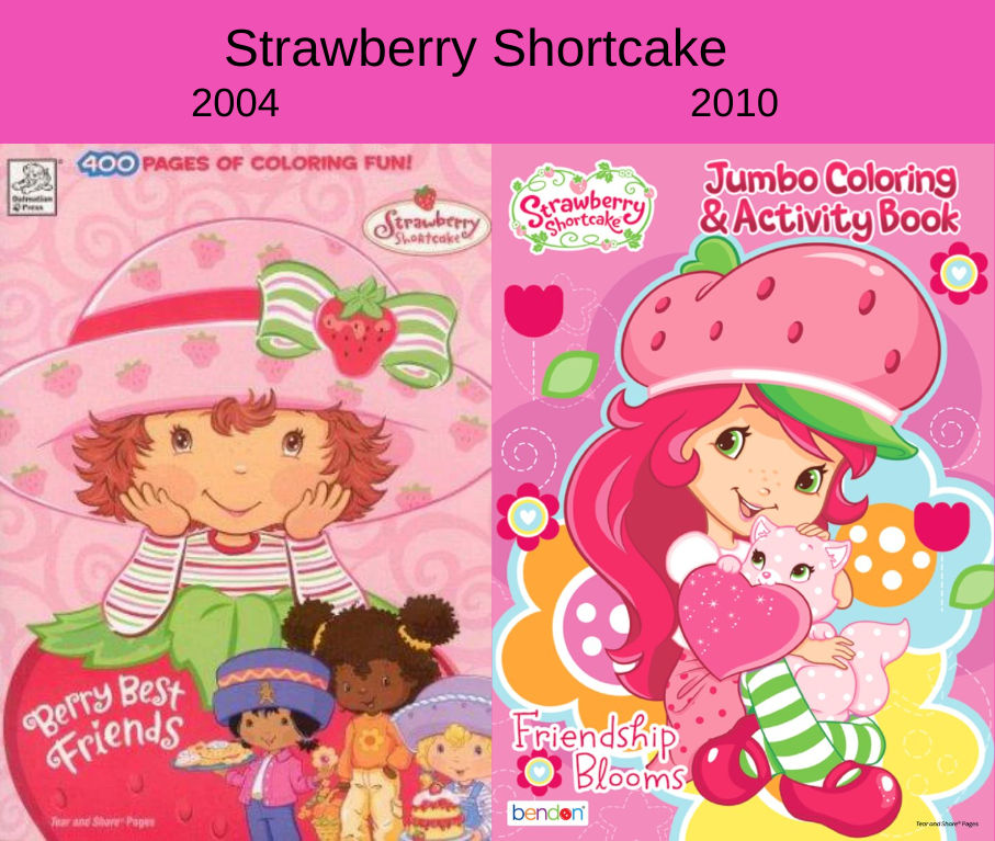 Strawberry Shortcake 2 Pack of Coloring Books by keylaworld100 on DeviantArt