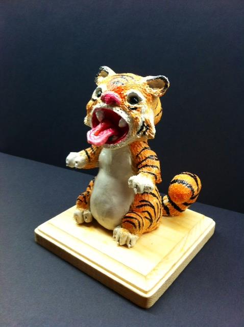 Sculpey Tiger