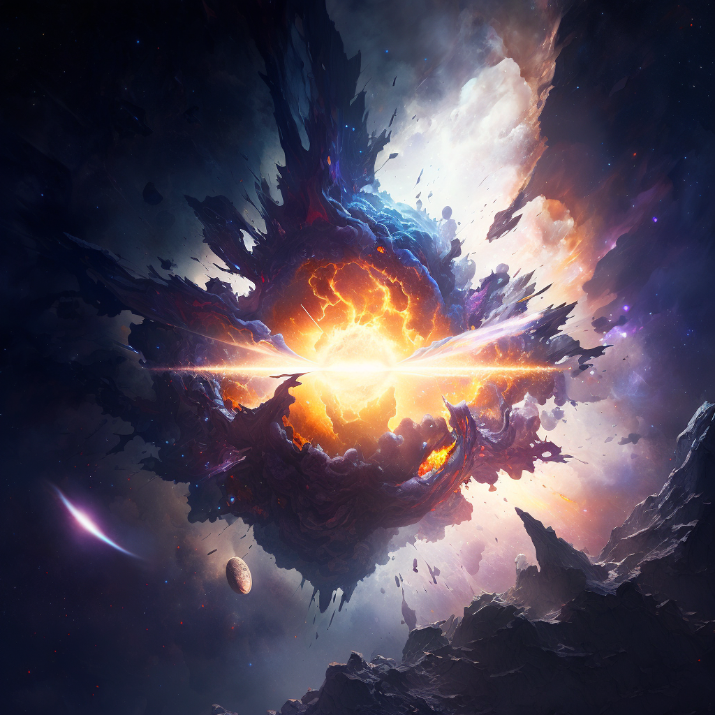 Space Exploding Art Space explosion by ArtAspi on DeviantArt