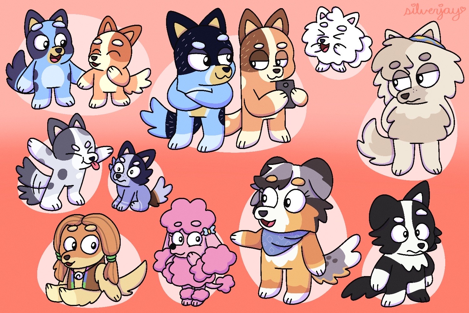 Bluey Adventure Deviantart bluey collection 1 by littlesilverjay on DeviantArt